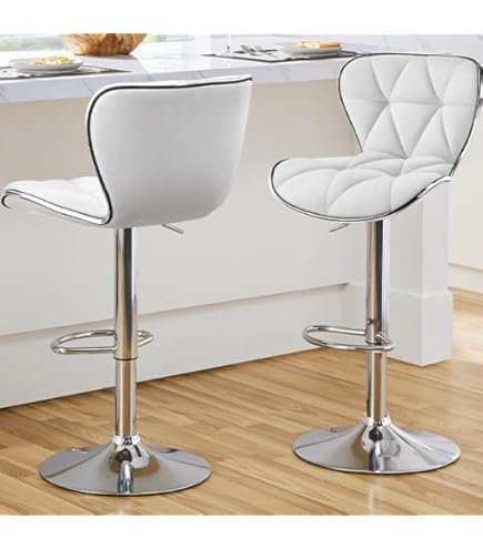 Amazon｜カウンターチェアー 昇降式 バーチェア 椅子 高さ調整 回転